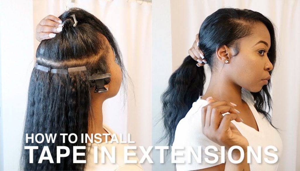 how-to-tape-in-hair-extensions